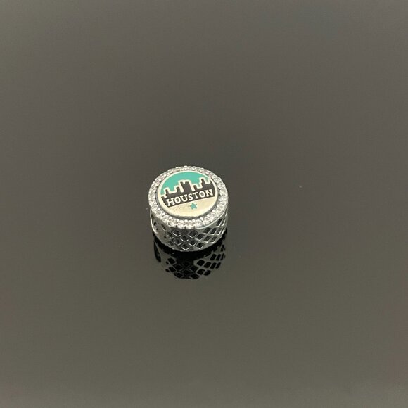 Pandora Houston Texas Bead Charm Houston Charm Texas Charm Travel Charm - Picture 4 of 7